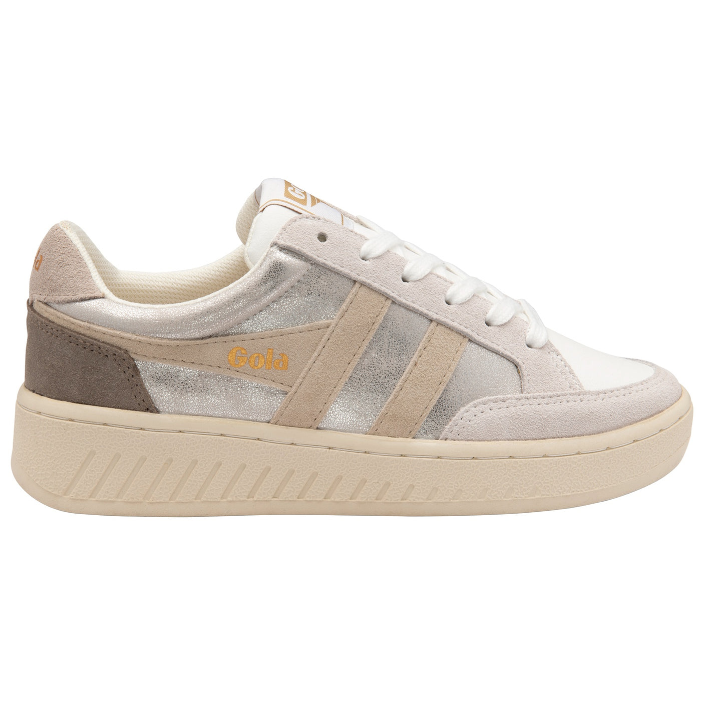 Superslam Blaze Sneakers in Silver/Wheat/Feather Grey