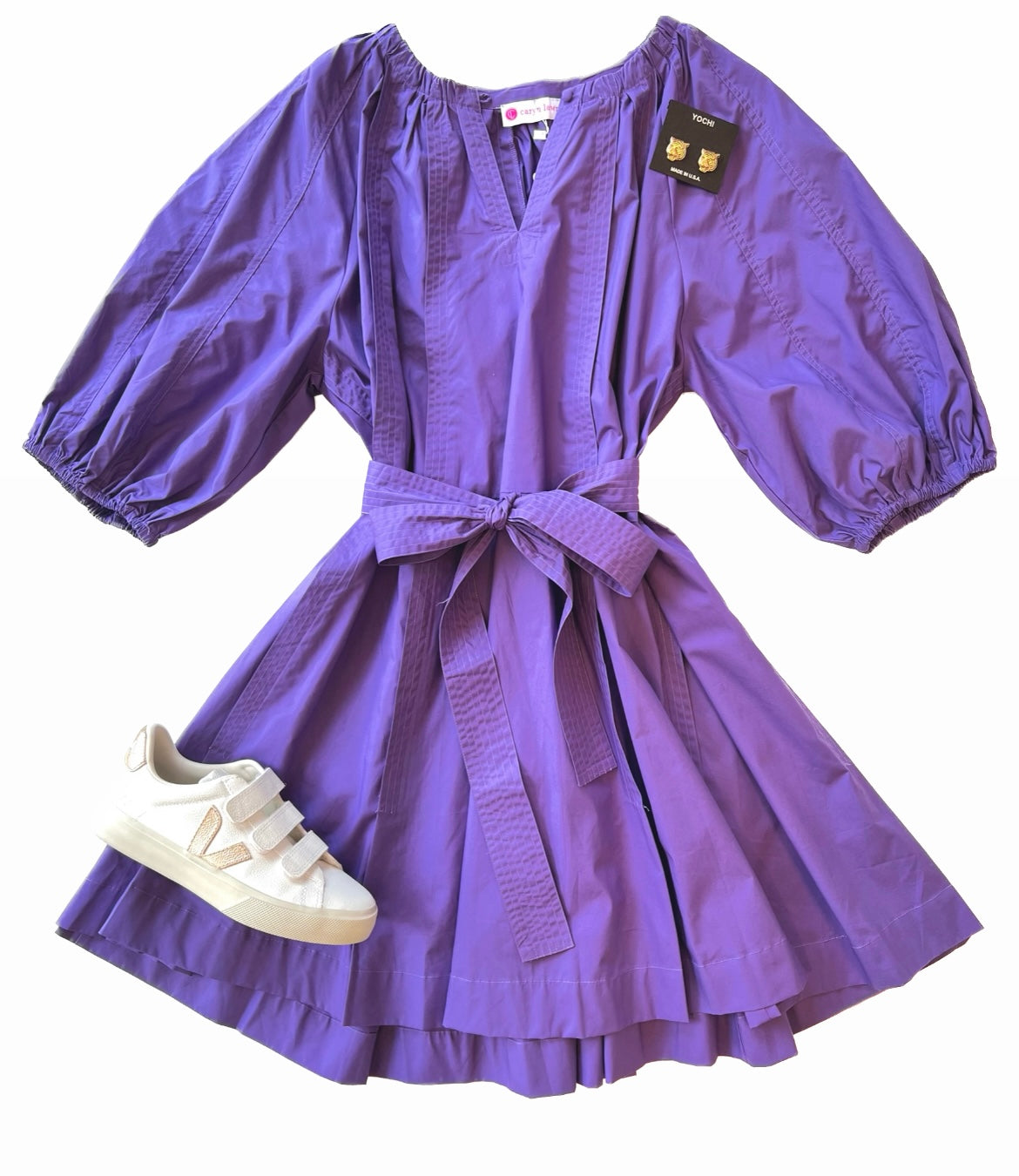 Blake Dress in Purple