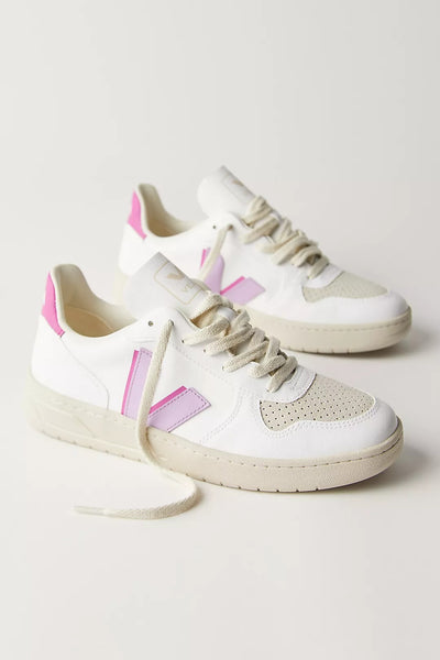 V-10 Sneakers in White Orchid Ultraviolet