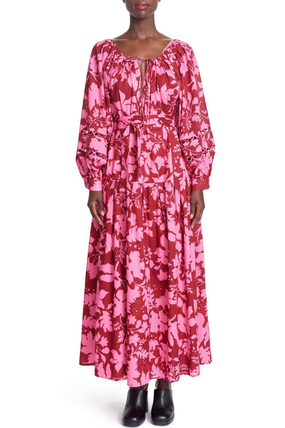 Kenya Dress in Dahlia
