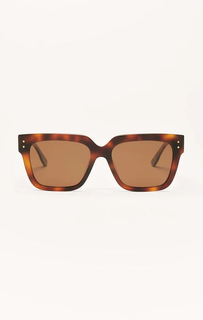 Brunch Time Sunglasses in Brown Tortoise Brown