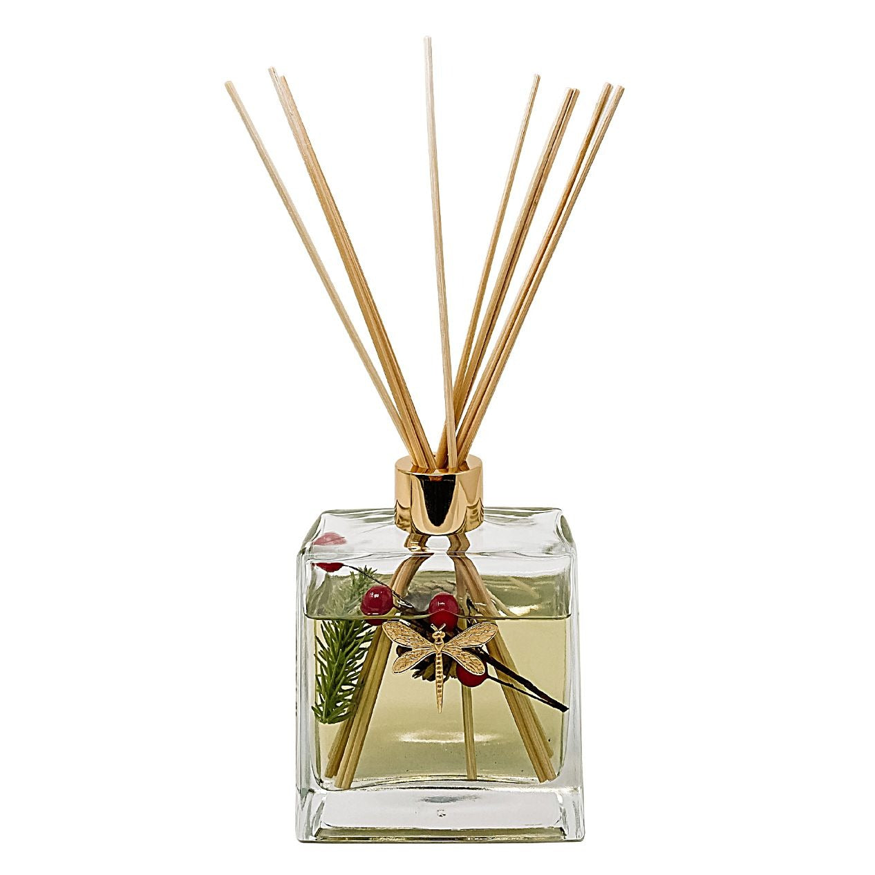 Poinsettia Botanical Diffuser in Gold