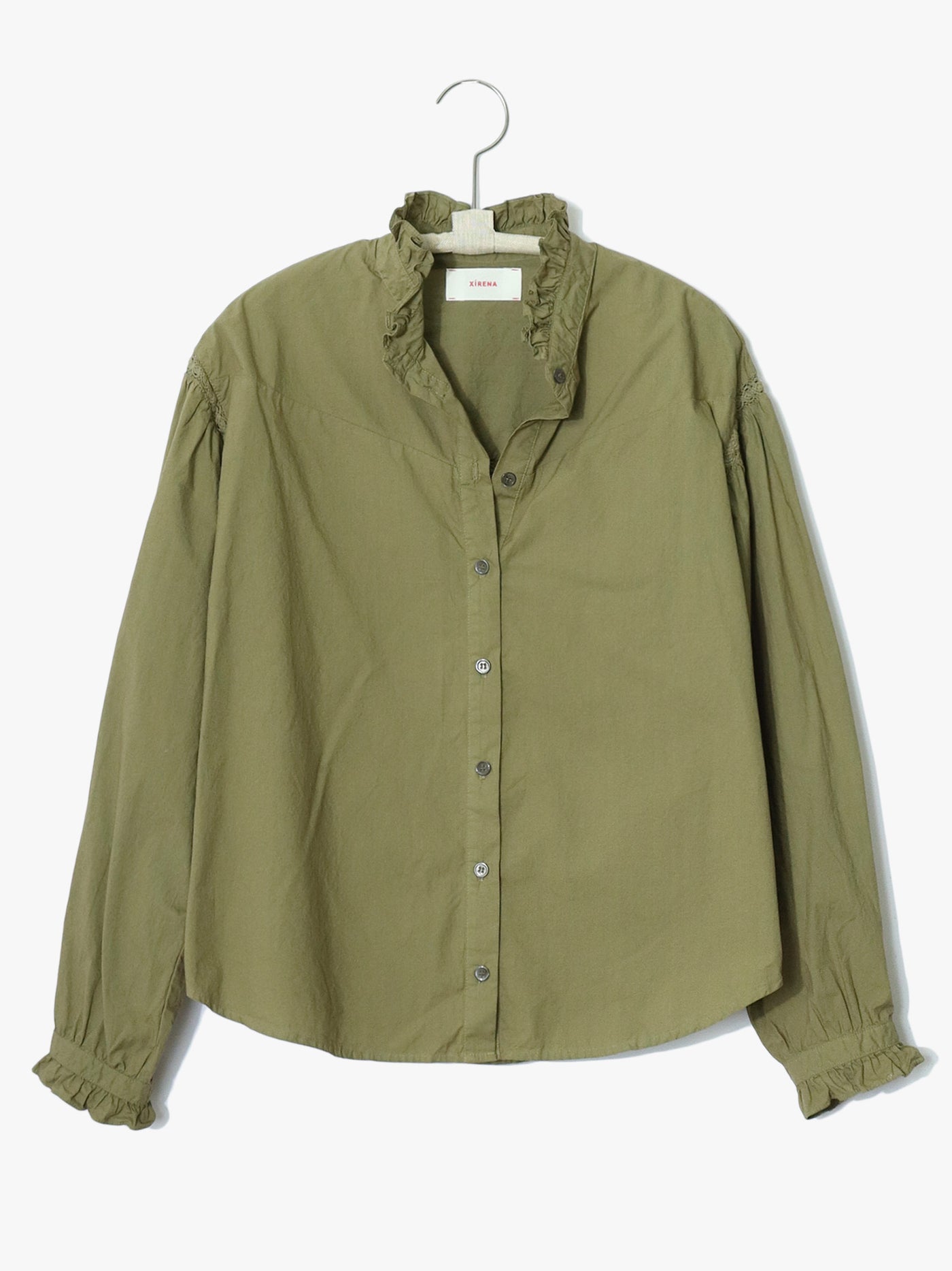 Colette Shirt in Thyme