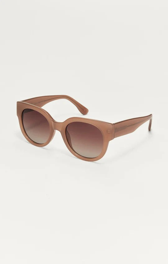 Lunch Date Sunglasses in Taupe Gradient