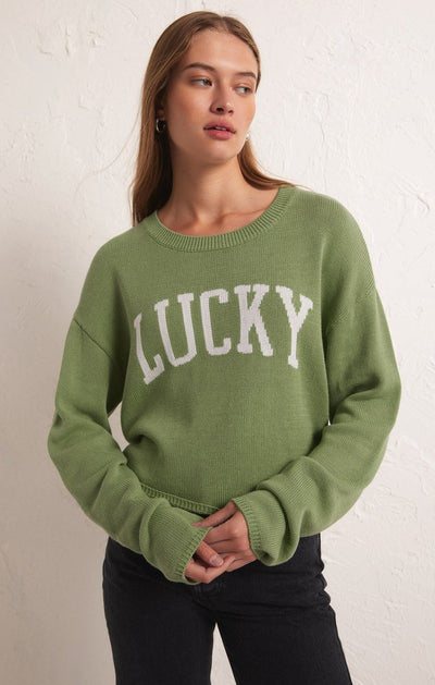 Cooper Lucky Sweater in Matcha