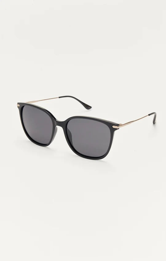 Panache Sunglasses in Polished Black Grey