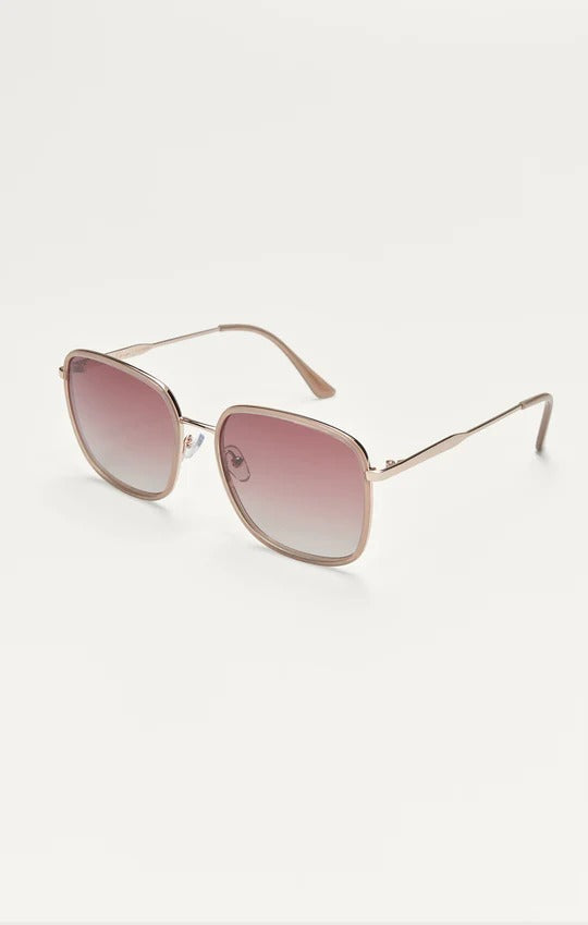 Escape Sunglasses in Taupe Gradient