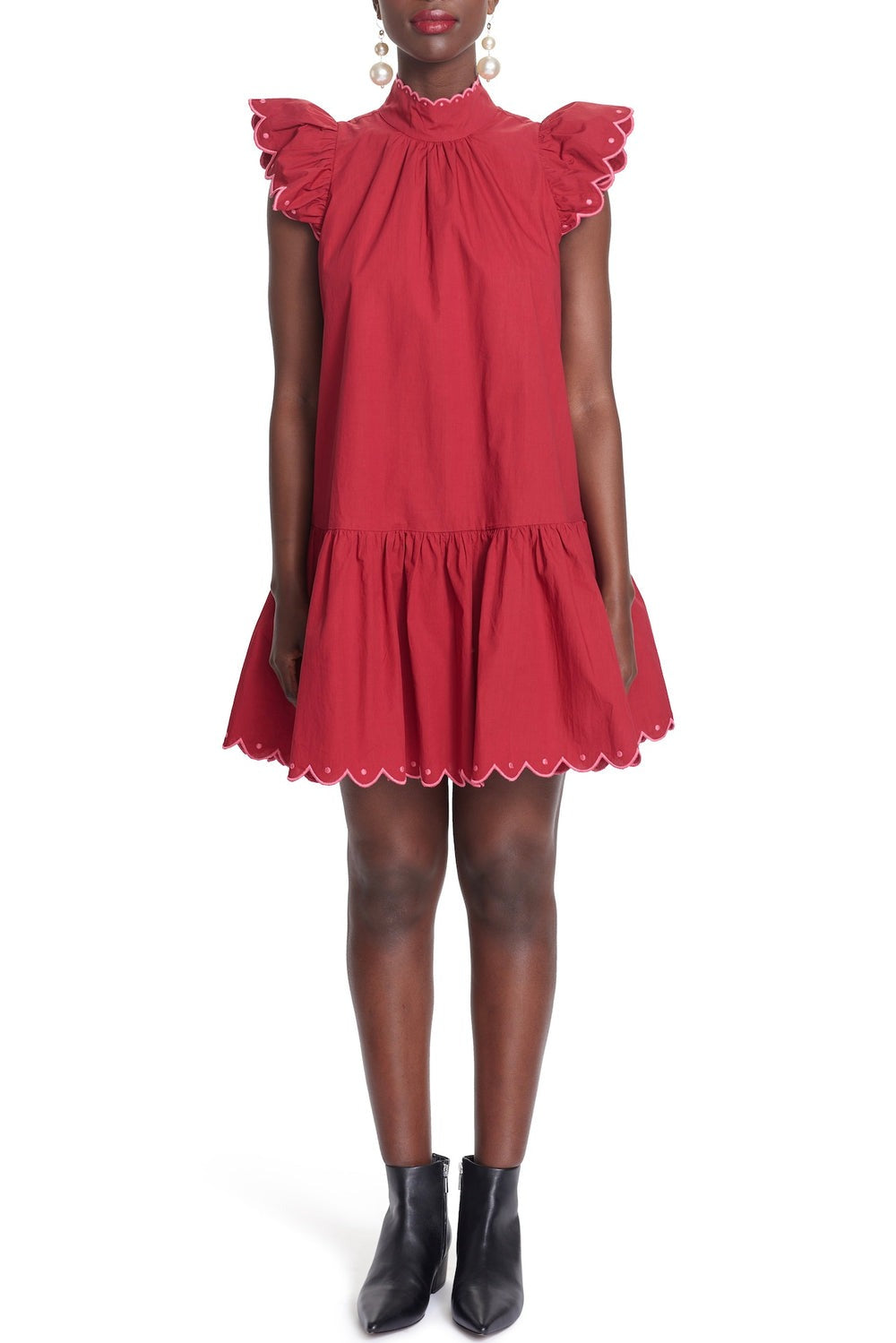 The Charlotte Dress in Dahlia