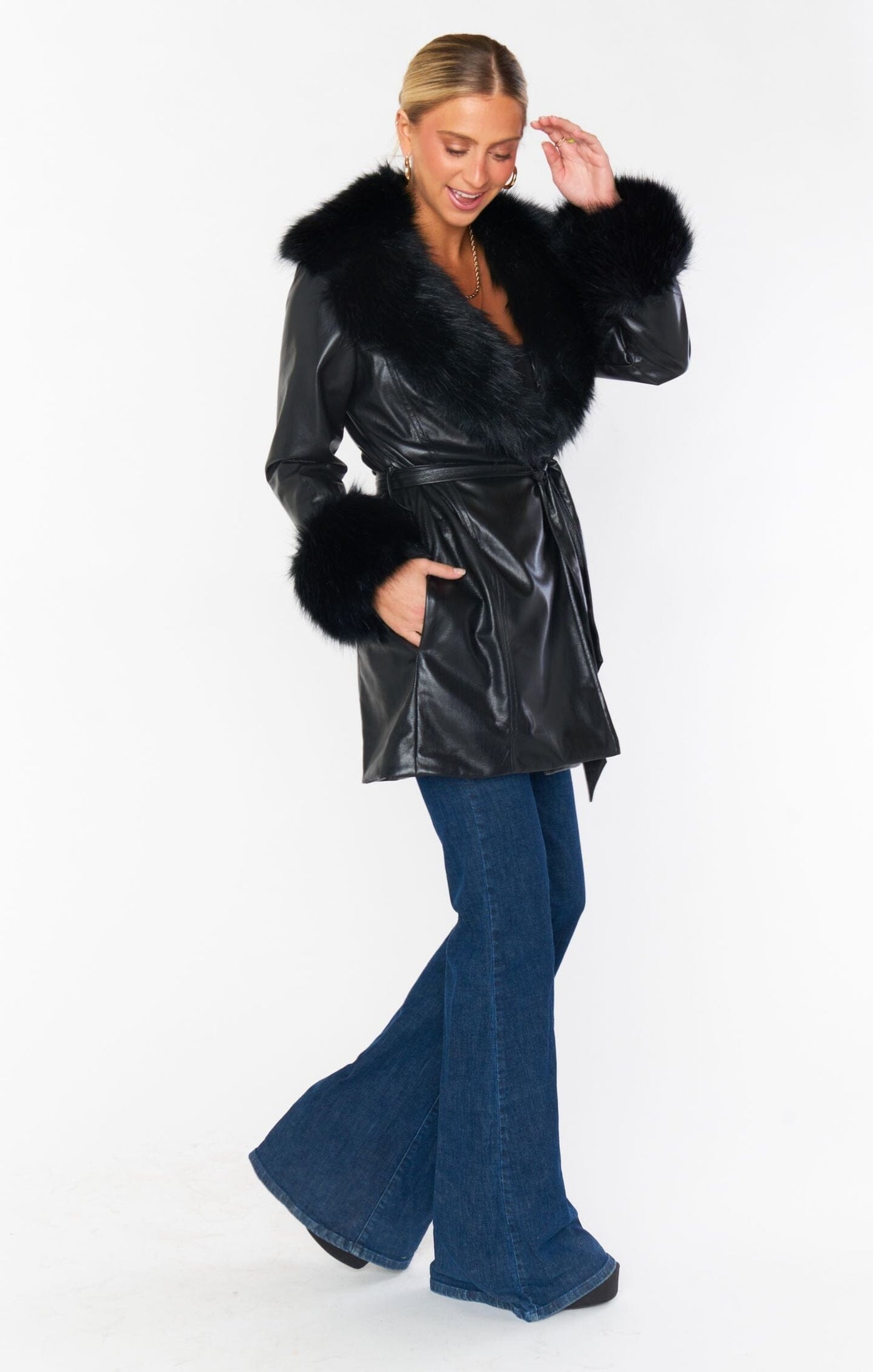 Penny Lane Coat in Black