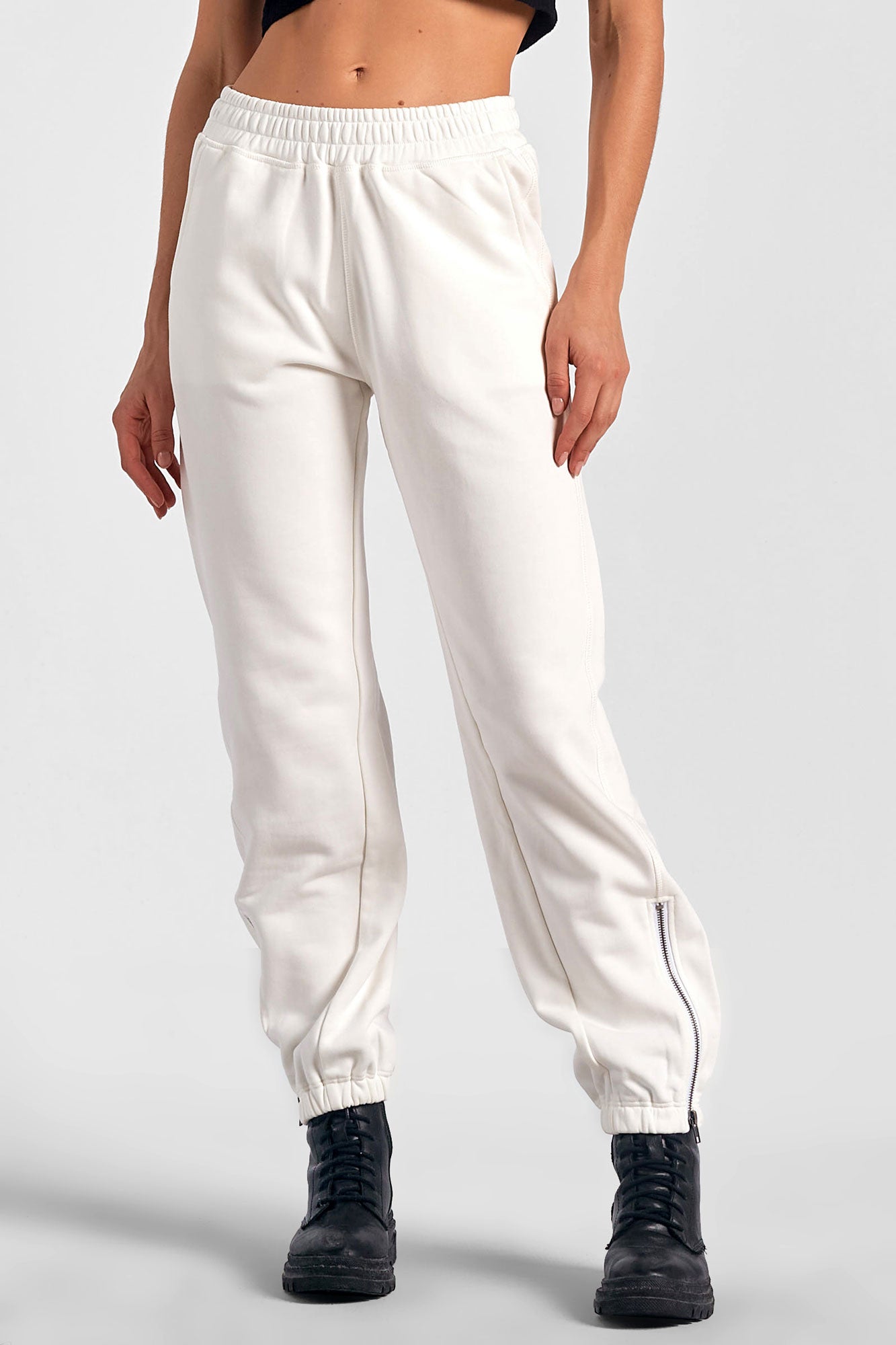 Zoey Joggers in White