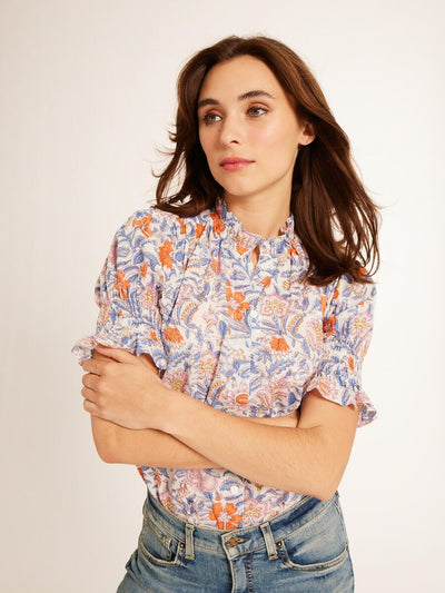 Marnie Top in Newport Floral