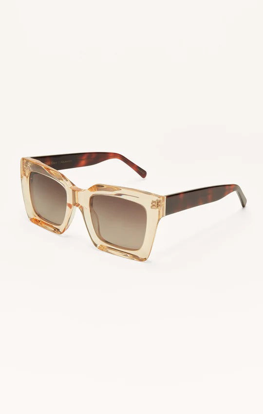 Early Riser Sunglasses in Champagne Gradient