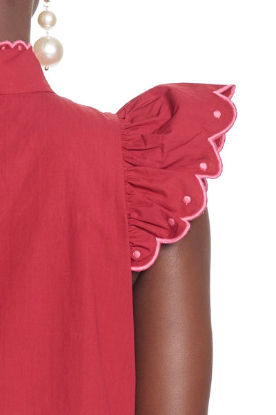 The Charlotte Dress in Dahlia