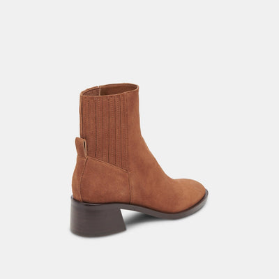 Linny H2O Boots in Brown Suede