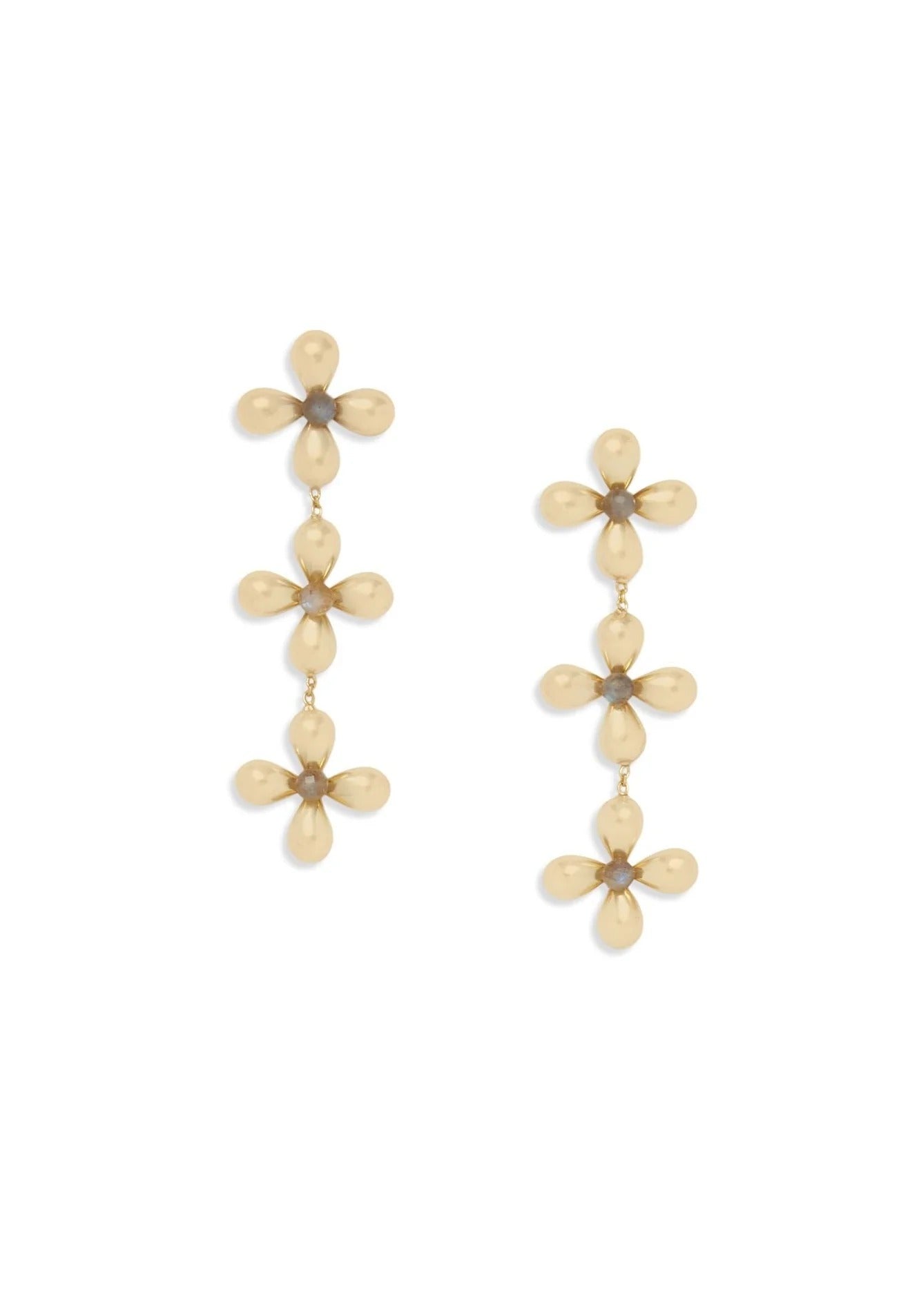 Charlotte Earrings - Labradorite