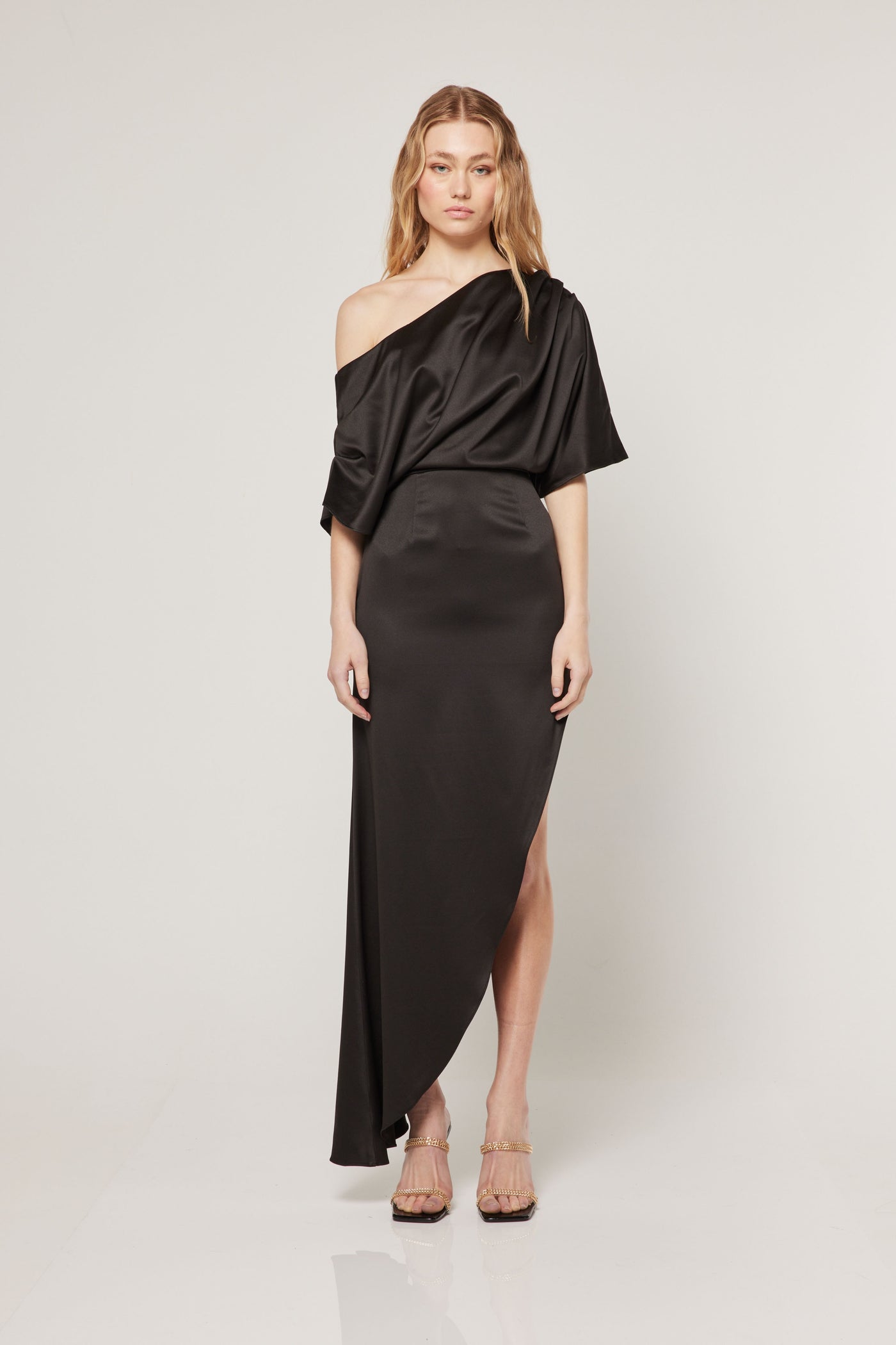 Renders Gown in Black