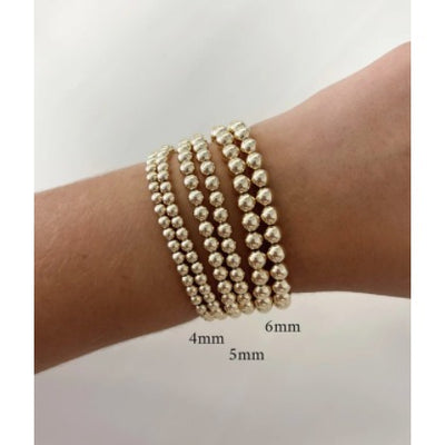 Beaded Ball Bracelet - 4mm