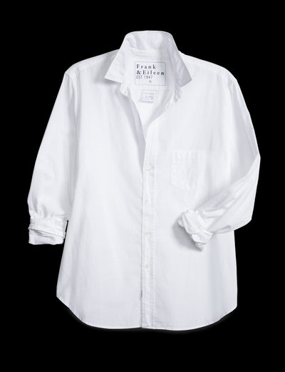 Eileen Button Up Shirt in White