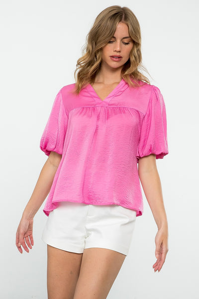 Polly Top in Pink