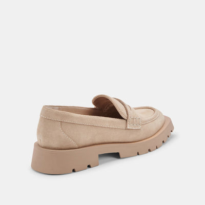Elias Flats in Dune Suede