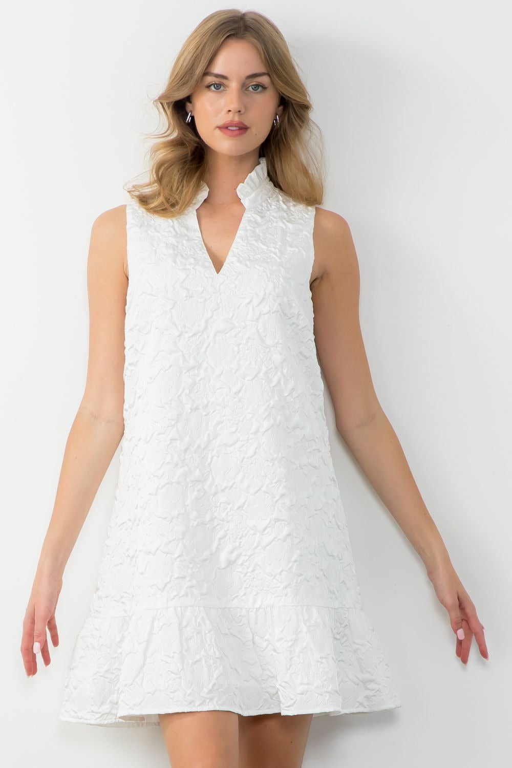 Gail Dress in White