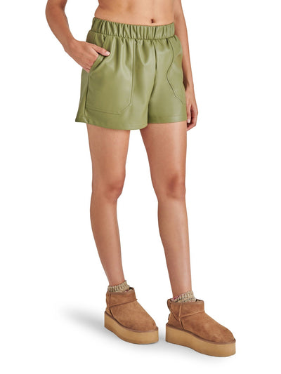 Faux the Record Shorts in Dusty Olive