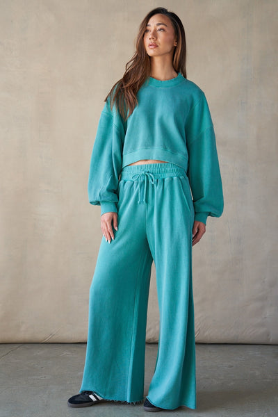 Callie Lounge Pants in Green