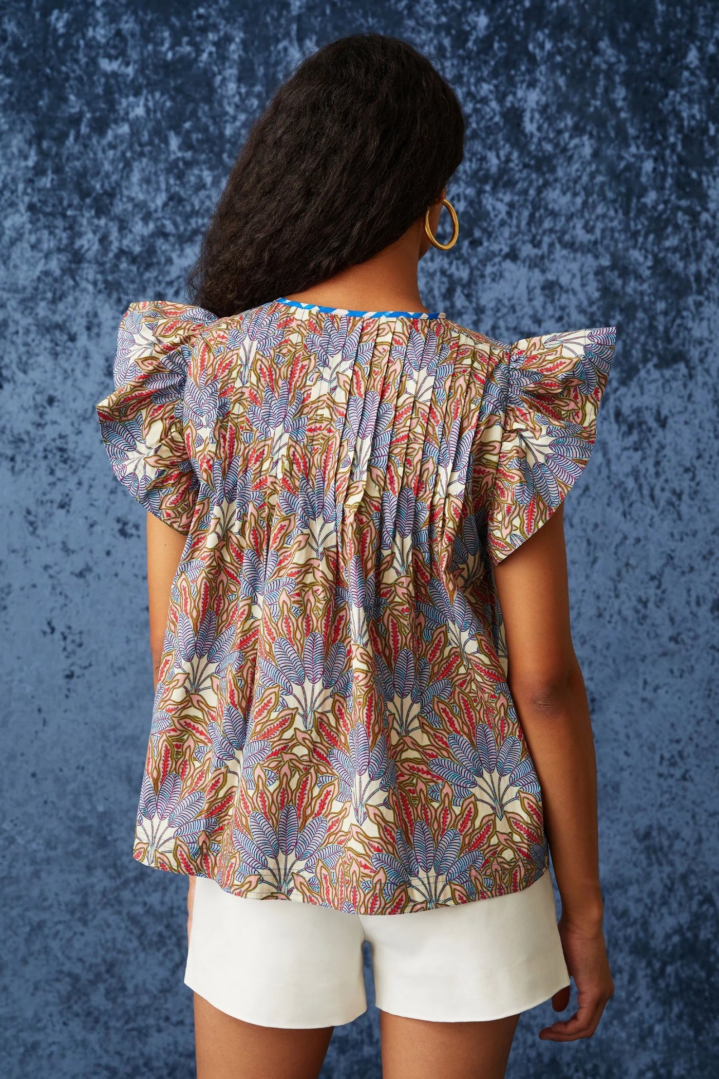 Quinn Top in Pacific Palm